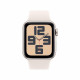 Apple Watch SE 2 GPS 40mm Starlight Aluminium Case w. Starlight Sport Band - S/M (MXEF3) б/в